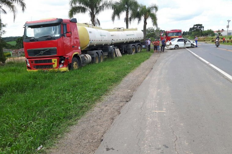 Grave acidente na Colônia Maciel