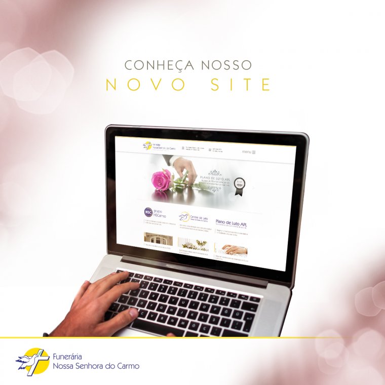 Novo site da Funerária Nossa Senhora do Carmo